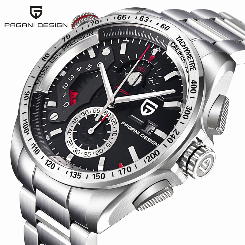 PAGANI DESIGN Chronograph Sport Watch 