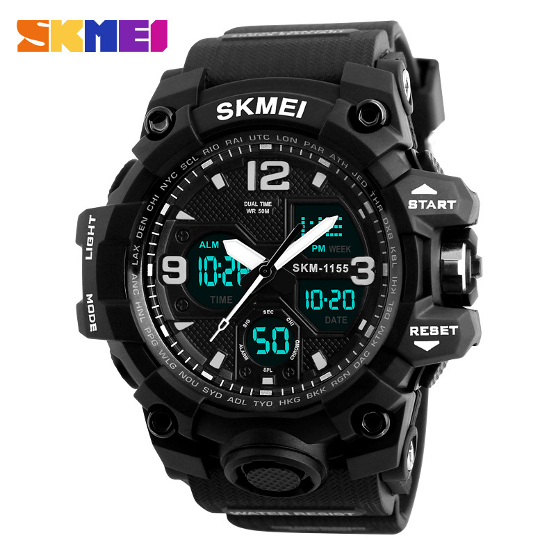 how to change time in skmei digital watch